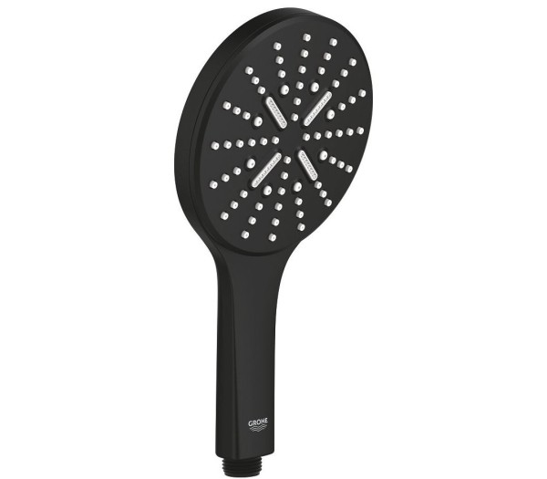 Ручной душ GROHE Rainshower SmartActive 130, 3 режима, фантомный черный (22127KF0)