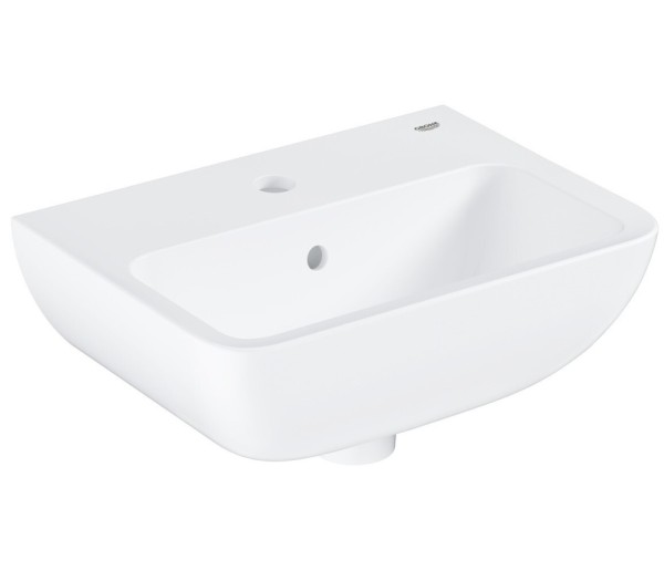 Раковина подвесная GROHE Bau Edge 45 см, альпин-белый (39806000)