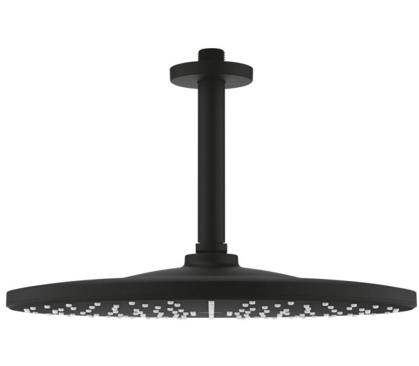 Верхний душ GROHE Rainshower Mono 310, 9,5 л/мин, 1 режим, 142 мм, фантомный черный (22122KF0)